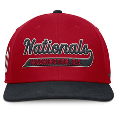 Washington Nationals Nike Pro Performance Snapback Hat - Red/Navy Hats