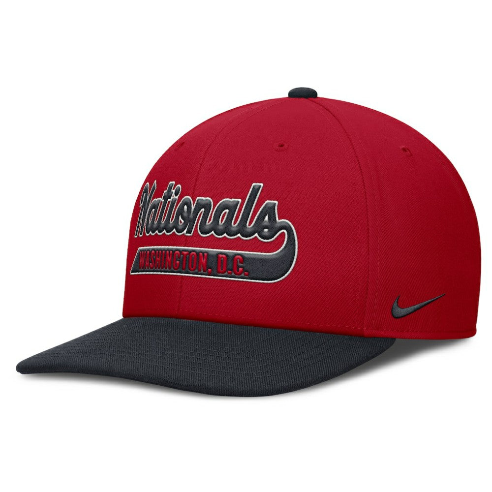 Washington Nationals Nike Pro Performance Snapback Hat - Red/Navy Hats