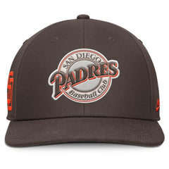 San Diego Padres Nike Pro Performance Snapback Hat - Brown Hats