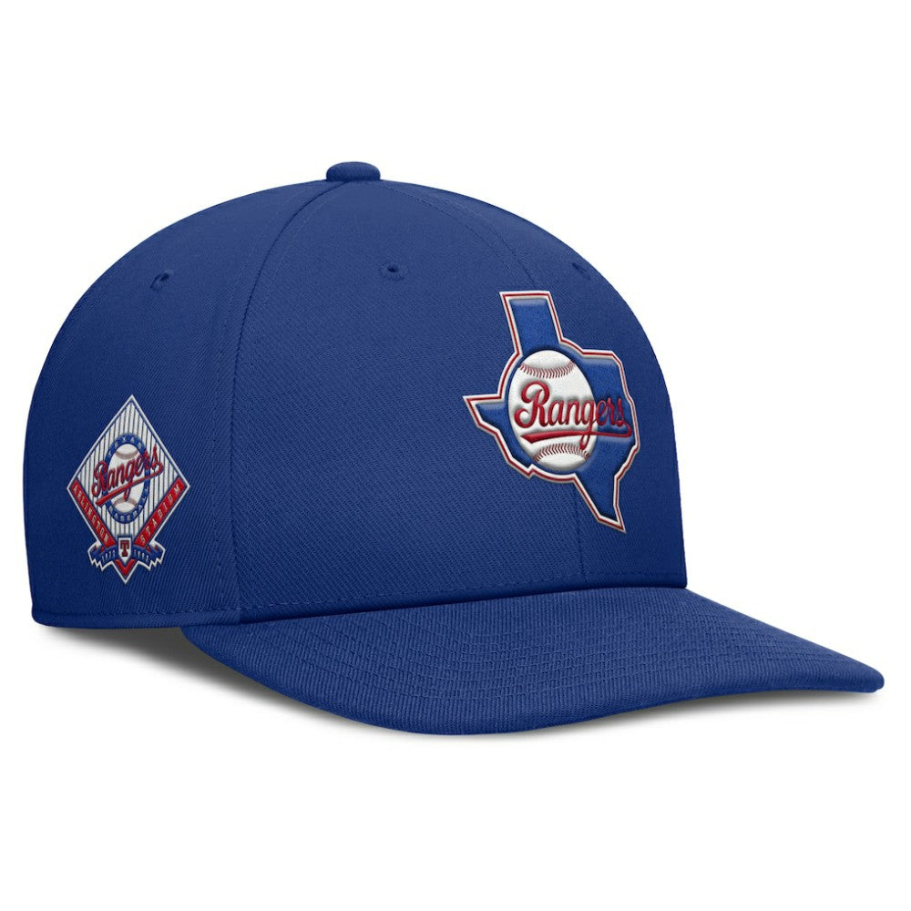 Texas Rangers Nike Pro Performance Snapback Hat - Royal Hats