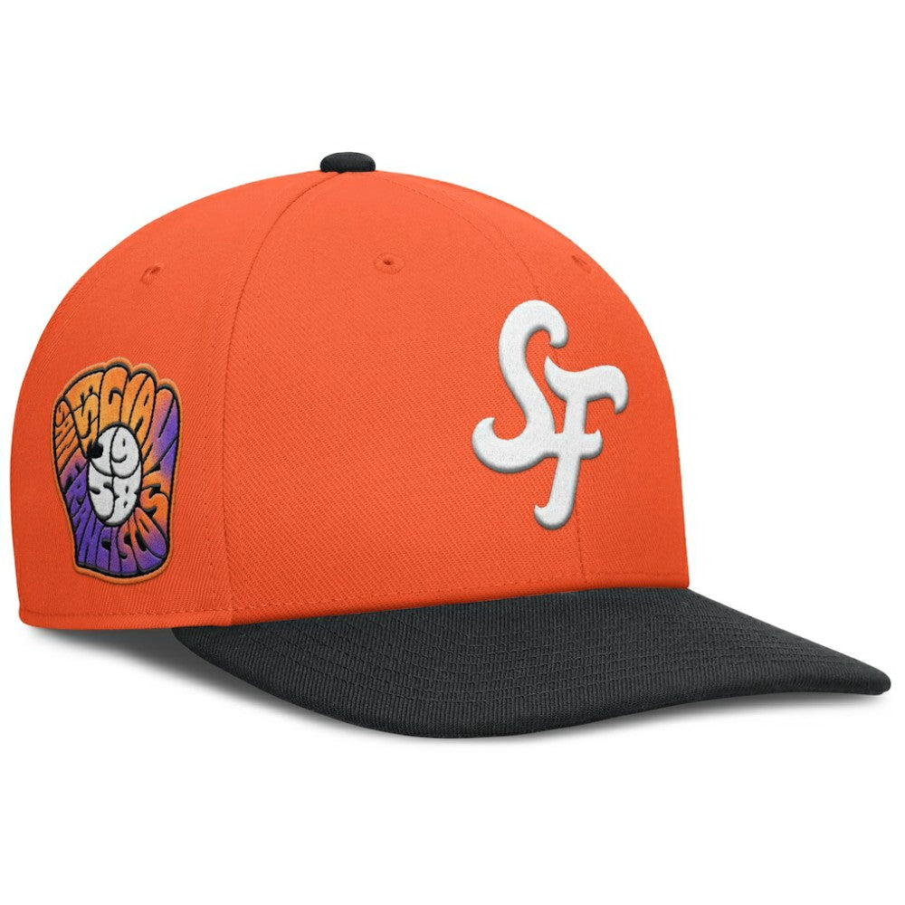 San Francisco Giants Nike 2025 City Connect Pro Performance Snapback Hat - Orange Hats