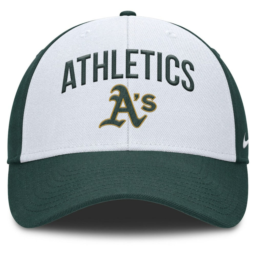 Athletics Nike Club Performance Adjustable Hat - White/Green Hats