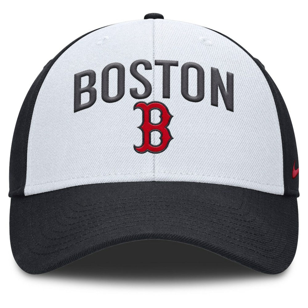 Boston Red Sox Nike Club Performance Adjustable Hat - White/Navy Hats
