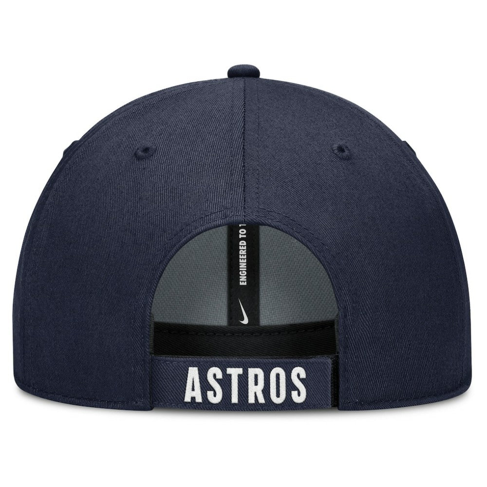 Houston Astros Nike Club Performance Adjustable Hat - White/Navy Hats
