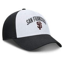 San Francisco Giants Nike Club Performance Adjustable Hat - White/Black Hats