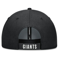 San Francisco Giants Nike Club Performance Adjustable Hat - White/Black Hats