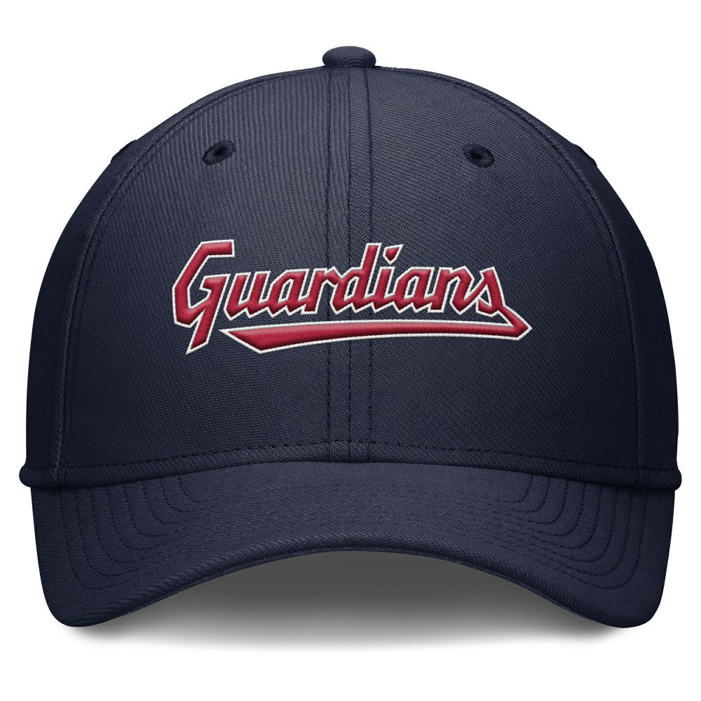 Cleveland Guardians Nike Rise Performance Flex Hat - Navy Hats
