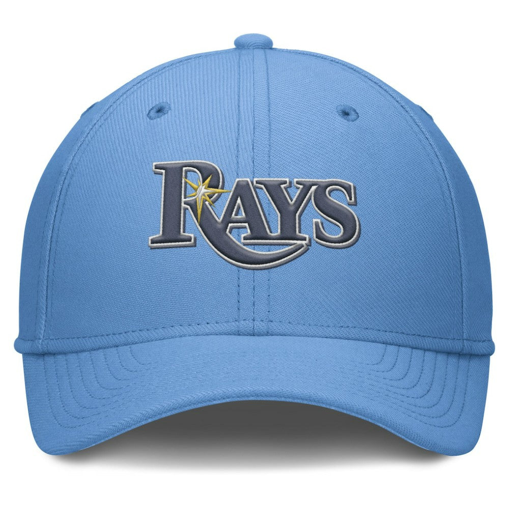 Tampa Bay Rays Nike Rise Performance Flex Hat - Light Blue Hats