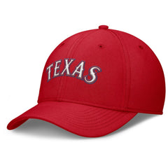 Texas Rangers Nike Rise Performance Flex Hat - Red Hats