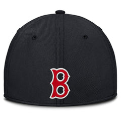 Boston Red Sox Nike Rise Swoosh Performance Flex Hat - Gray/Navy Hats