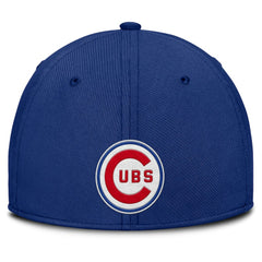 Chicago Cubs Nike Rise Swoosh Performance Flex Hat - Royal/Light Blue Hats