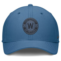 Washington Nationals Nike 2025 City Connect Rise Swoosh Performance Flex Hat - Blue Hats