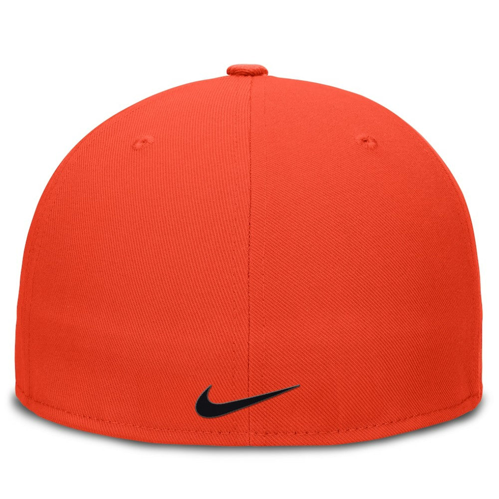 San Francisco Giants Nike Wordmark Dri-FIT Round Bill True Fitted Hat - Orange Hats