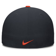 Detroit Tigers Nike Primetime Dri-FIT Round Bill True Fitted Hat - Navy Hats