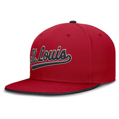 St. Louis Cardinals Nike Primetime Dri-FIT Round Bill True Fitted Hat - Red Hats