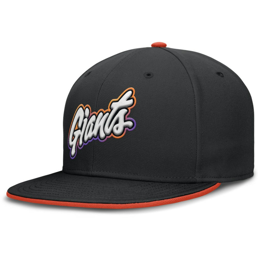 San Francisco Giants Nike 2025 City Connect True Performance Fitted Hat - Black Hats