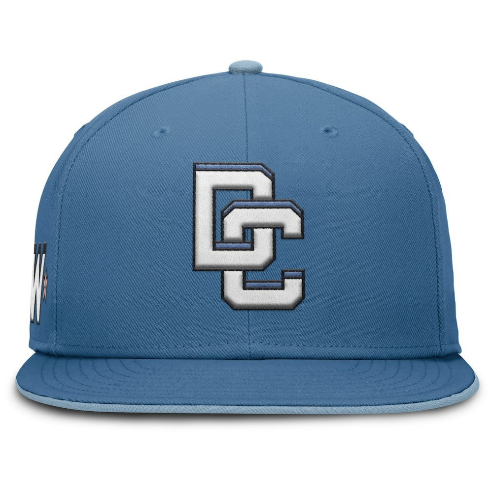 Washington Nationals Nike 2025 City Connect True Performance Fitted Hat - Blue Hats