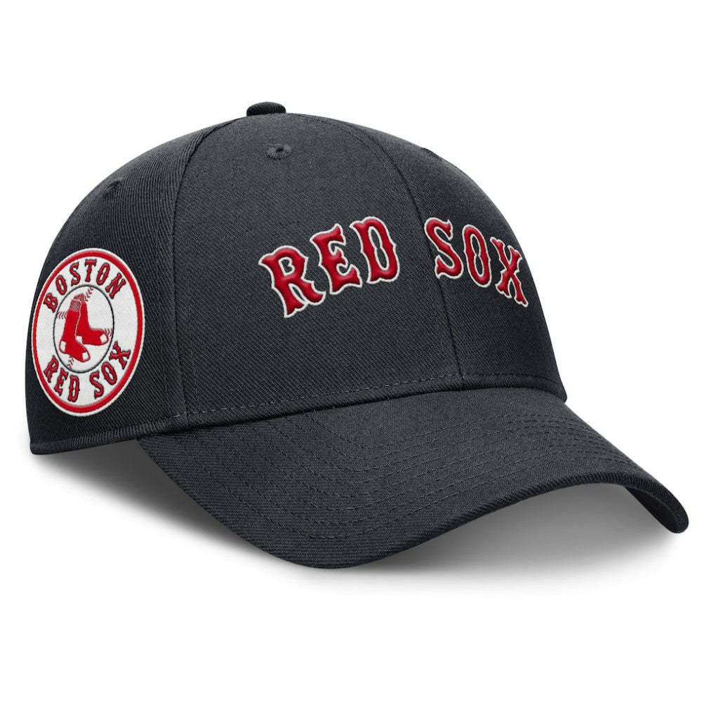 Boston Red Sox Nike Rise Gaberdine Adjustable Hat - Navy Hats