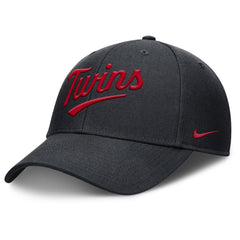 Minnesota Twins Nike Rise Gaberdine Adjustable Hat - Navy Hats