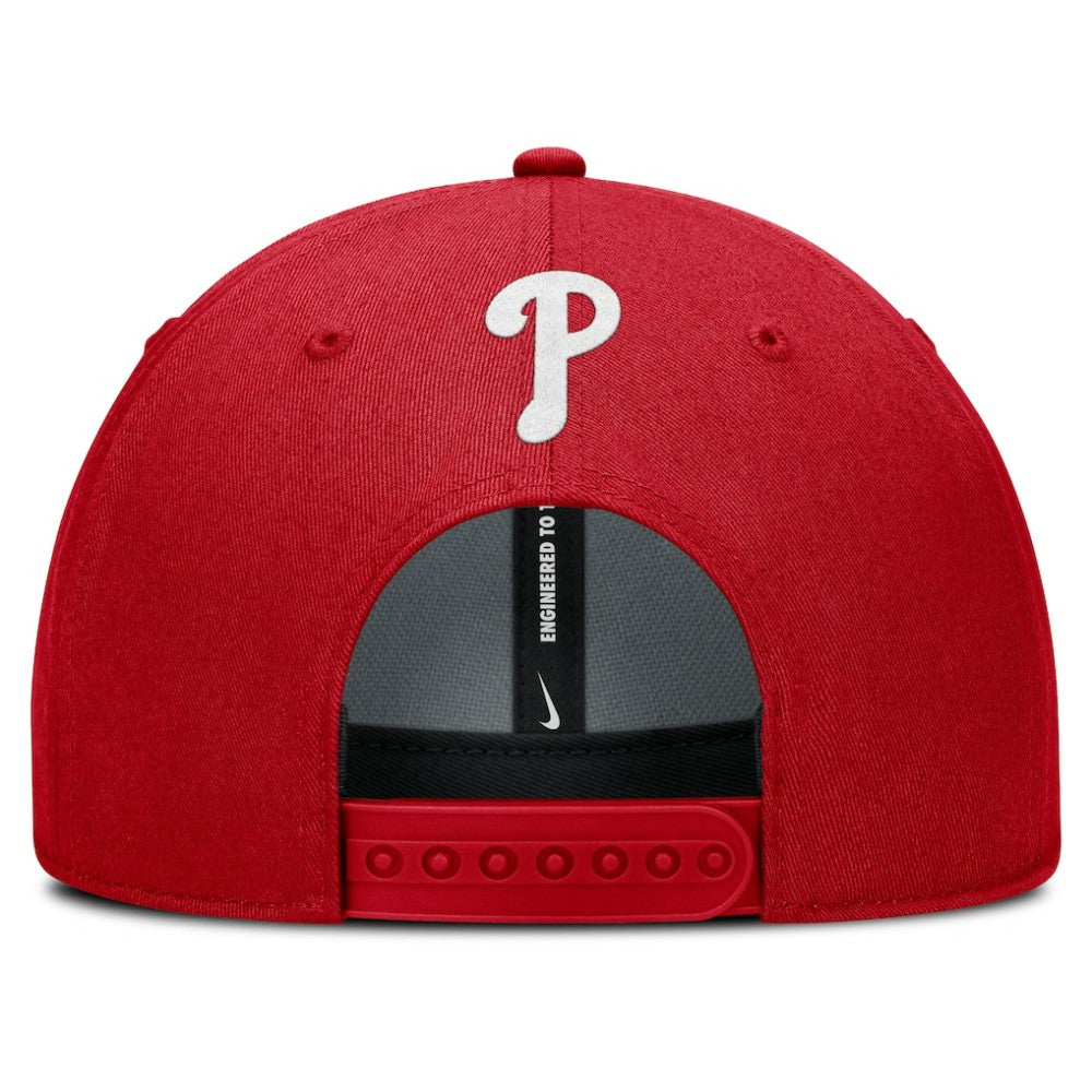 Philadelphia Phillies Nike Rise Gaberdine Adjustable Hat - Red Hats