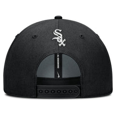 Chicago White Sox Nike Rise Gaberdine Adjustable Hat - Black Hats