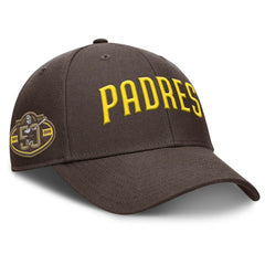 San Diego Padres Nike Rise Gaberdine Adjustable Hat - Brown Hats