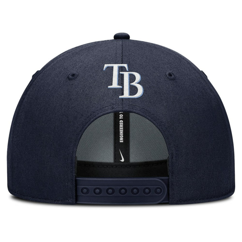 Tampa Bay Rays Nike Rise Gaberdine Adjustable Hat - Navy Hats