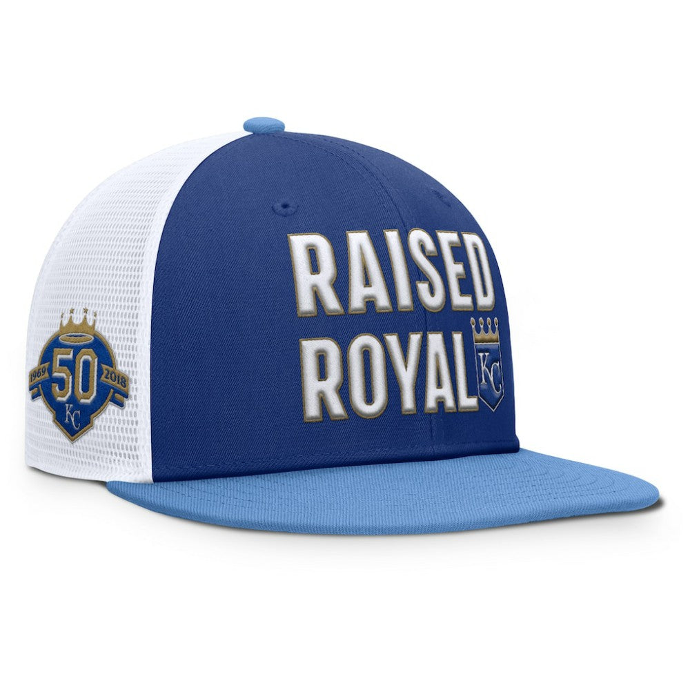 Kansas City Royals Nike Pro Performance Trucker Snapback Hat - Royal/Light Blue Hats