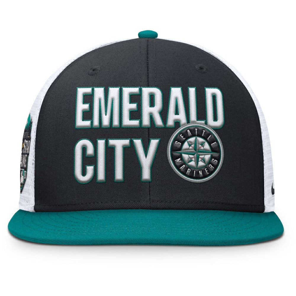 Seattle Mariners Nike Pro Trucker Snapback Hat - Navy Hats