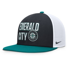 Seattle Mariners Nike Pro Trucker Snapback Hat - Navy Hats