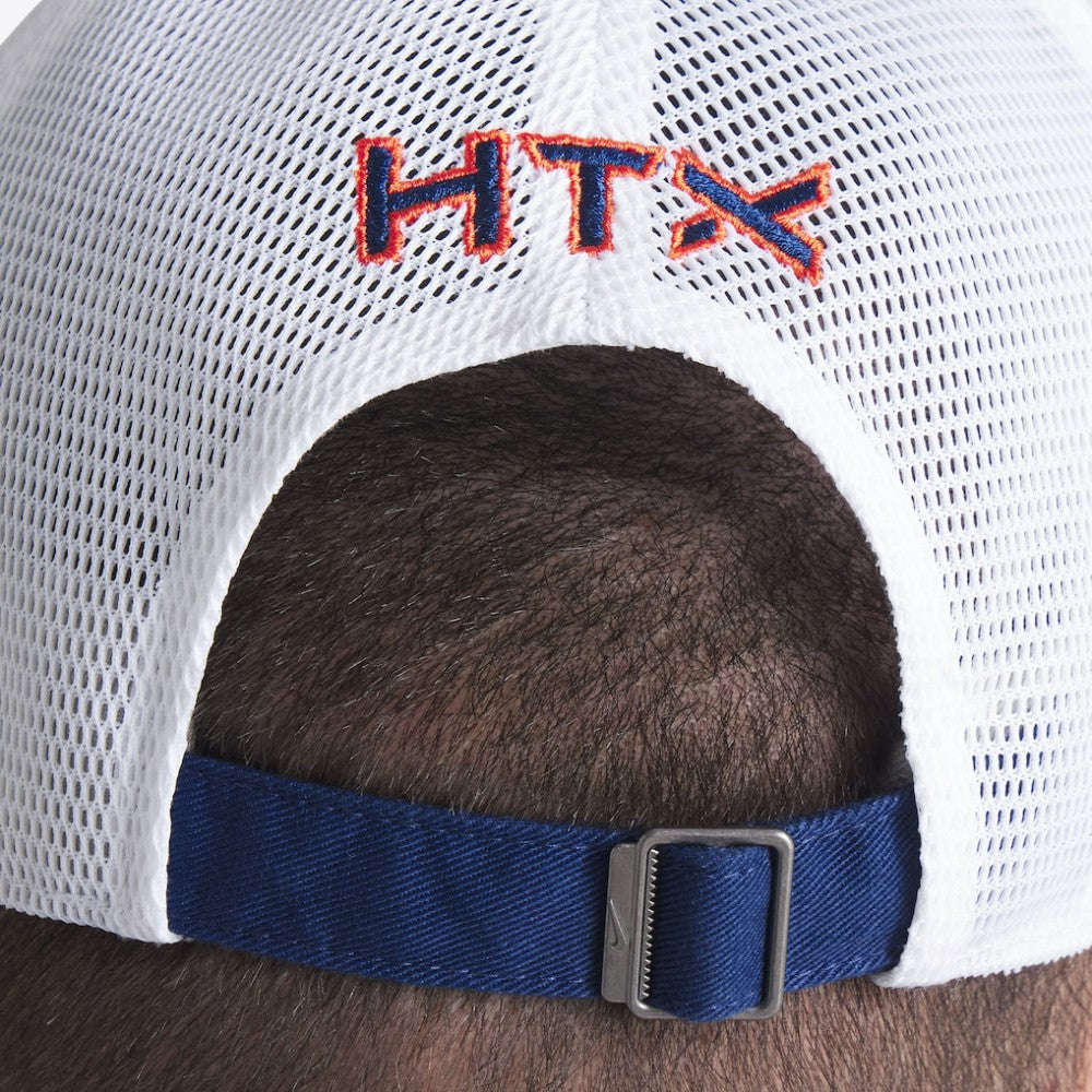 Houston Astros Nike Women's 2025 City Connect Club Trucker Adjustable Hat - Navy/White Hats