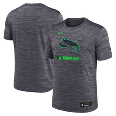 Tampa Bay Rays Nike Authentic Collection City Connect Velocity Dri-FIT T-Shirt - Black T-shirts