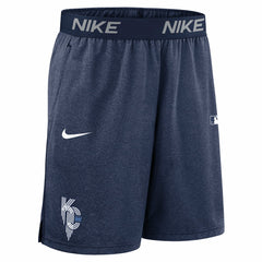 Kansas City Royals Nike Authentic Collection City Connect Performance Knit Shorts - Navy Shorts