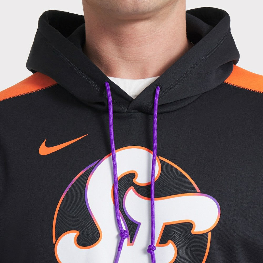 San Francisco Giants Nike 2025 City Connect Authentic Collection Performance Pullover Hoodie - Black Hoodies