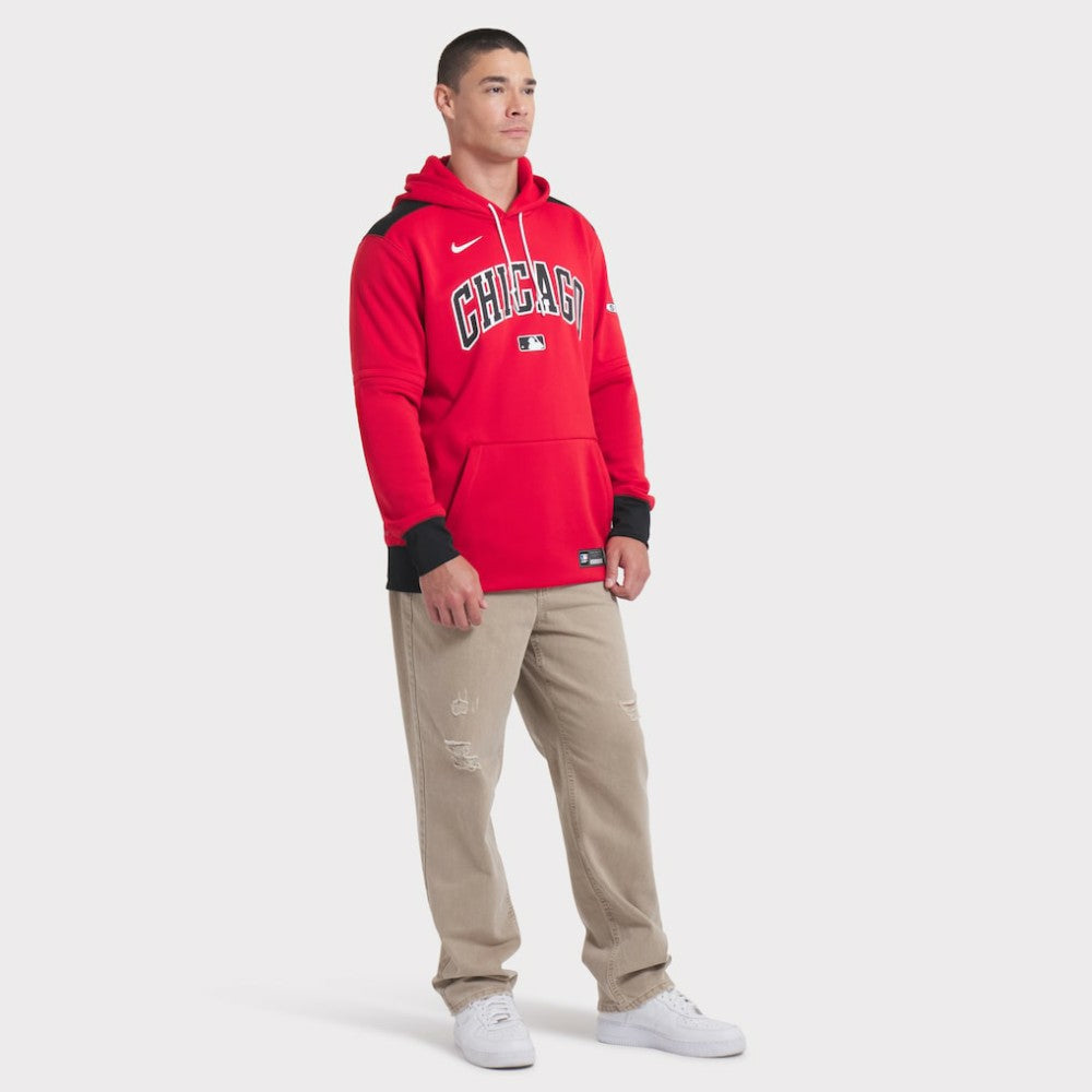 Chicago White Sox Nike 2025 City Connect Authentic Collection Performance Pullover Hoodie - Red/Black Hoodies