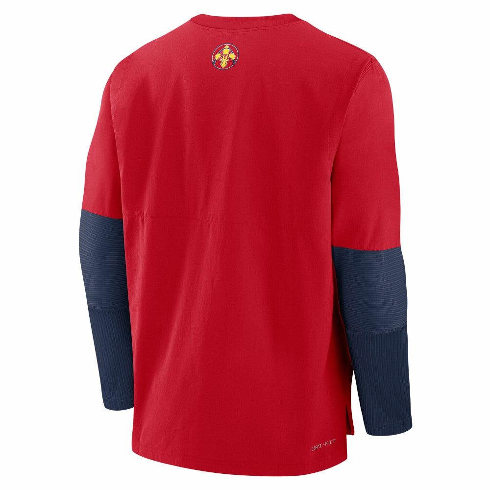 St. Louis Cardinals Nike 2025 City Connect Authentic Collection Player Dri-FIT Lightweight Pullover - Red Pullover