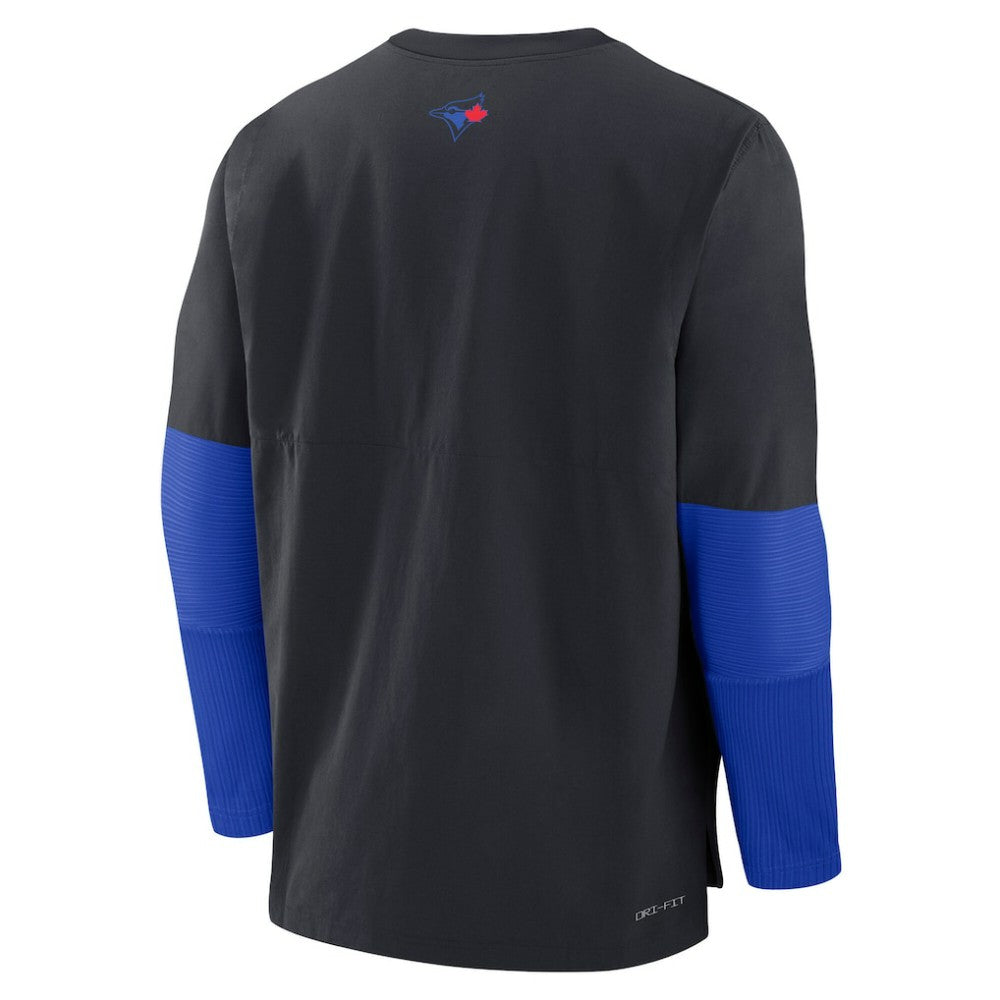 Toronto Blue Jays Nike 2025 City Connect Authentic Collection Player Dri-FIT Lightweight Pullover - Black Pullover