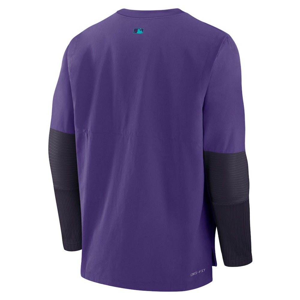 Arizona Diamondbacks Nike 2025 City Connect Authentic Collection Player Dri-FIT Lightweight Pullover - Purple Pullover