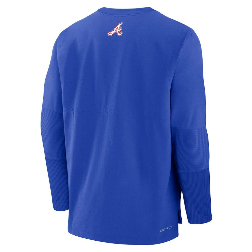 Atlanta Braves Nike 2025 City Connect Authentic Collection Player Dri-FIT Lightweight Pullover - Royal Pullover