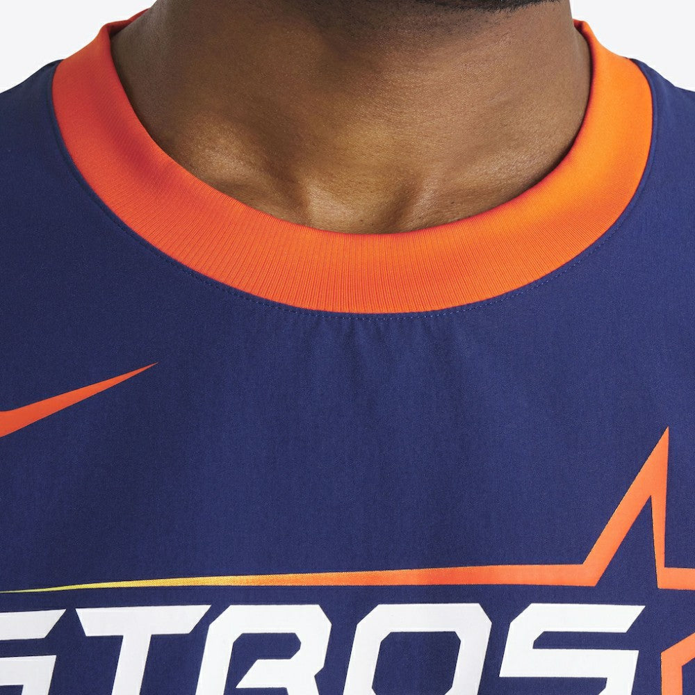 Houston Astros Nike 2025 City Connect Authentic Collection Lightweight Player Performance Long Sleeve Top - Navy Tops