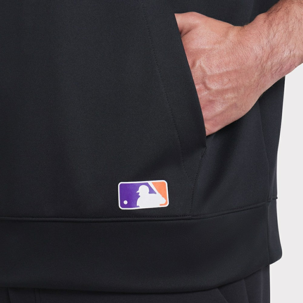San Francisco Giants Nike 2025 City Connect Authentic Collection Dri-FIT Sleeveless Hoodie - Black Hoodies