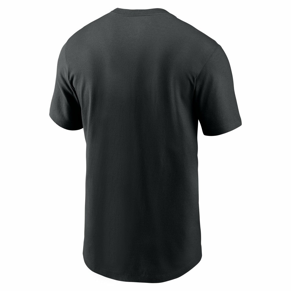 Miami Marlins Nike 2025 City Connect Large Logo T-Shirt - Black T-shirts