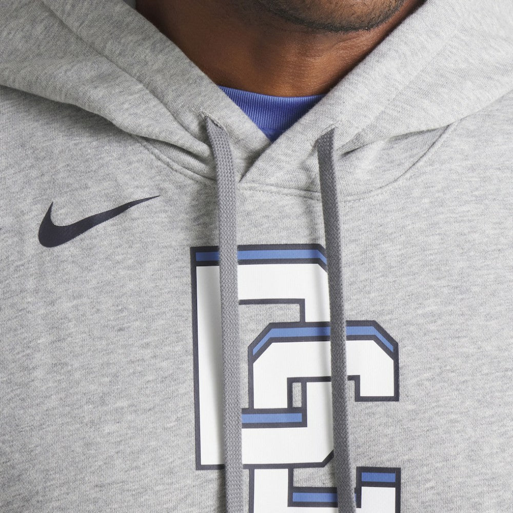 Washington Nationals Nike 2025 City Connect French Terry Club Pullover Hoodie - Heather Gray Hoodies