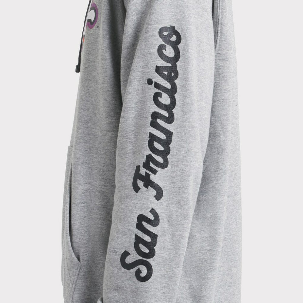 San Francisco Giants Nike 2025 City Connect French Terry Club Pullover Hoodie - Heather Gray Hoodies