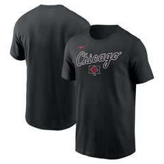 Chicago White Sox Nike City Connect Wordmark T-Shirt - Black T-shirts