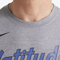 Washington Nationals Nike City Connect Script Tri-Blend T-Shirt - Heather Charcoal T-shirts