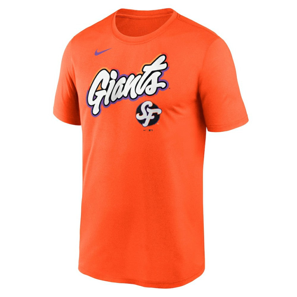 San Francisco Giants Nike 2025 City Connect Team Phrase Legend Performance T-Shirt - Orange T-shirts