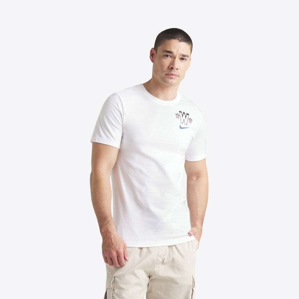 Washington Nationals Nike 2025 City Connect 2-Hit T-Shirt - White T-shirts