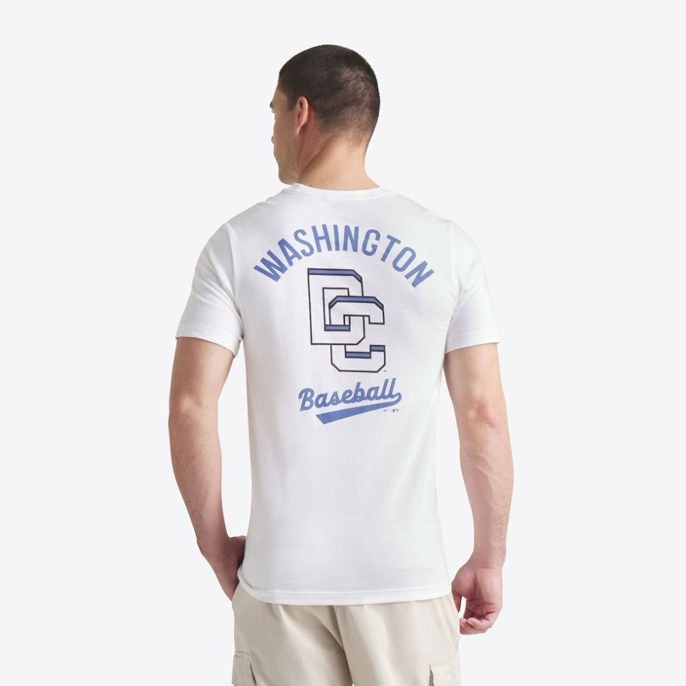 Washington Nationals Nike 2025 City Connect 2-Hit T-Shirt - White T-shirts