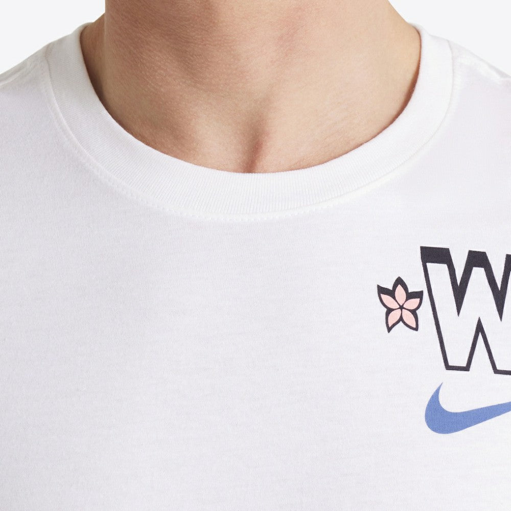Washington Nationals Nike 2025 City Connect 2-Hit T-Shirt - White T-shirts